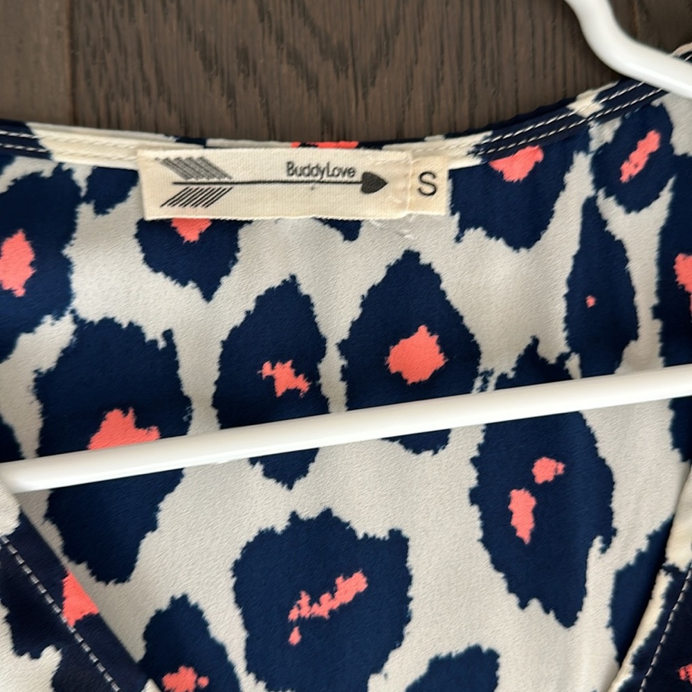 Leopard Print Romper Size Small - image 2